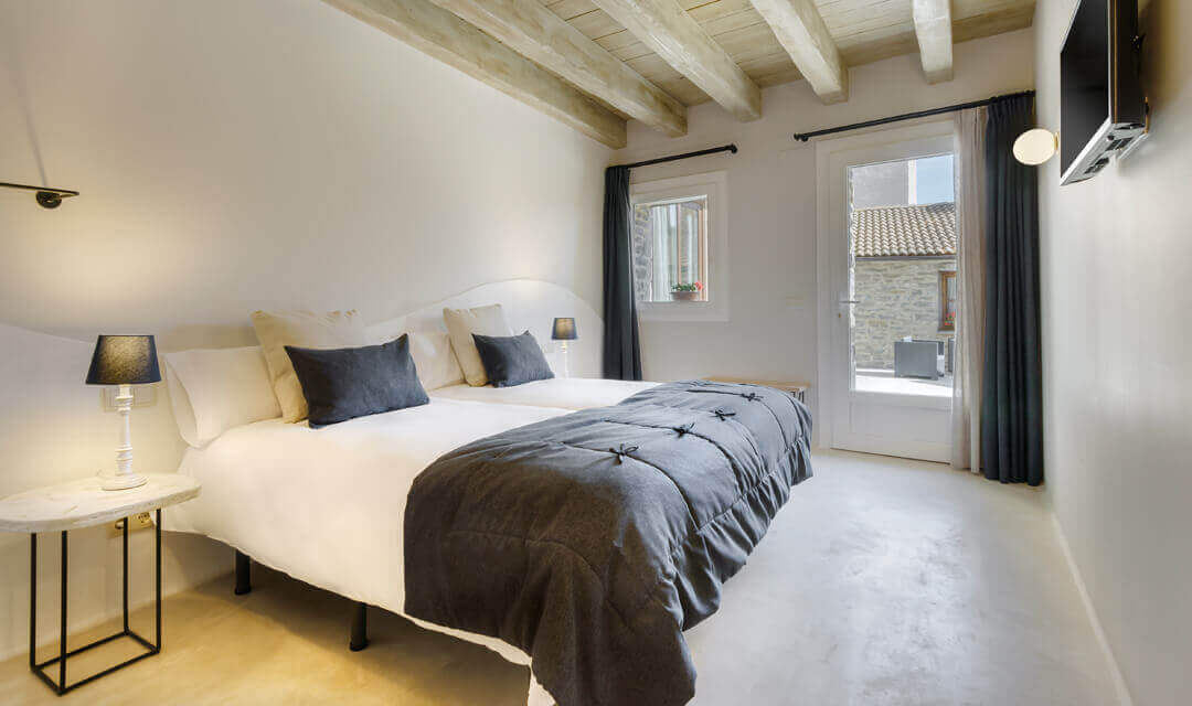 Casa Rural Os Ormos. Jaca. Pirineo. Apartamento Albarún. Detalle 1