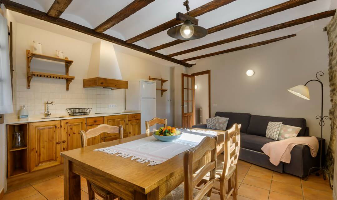 Casa Rural Os Ormos. Jaca. Pirineo. Apartamento Oroel. Baño 2